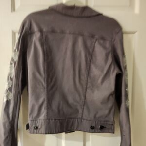 Grey denim jacket Lularoe